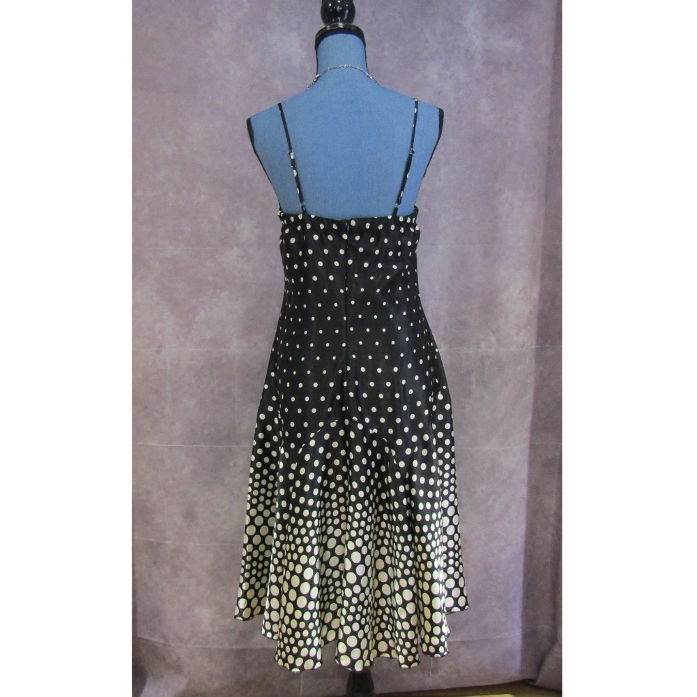 Speechless Black Polka Dot Spaghetti Strap Dress 9 - image 3